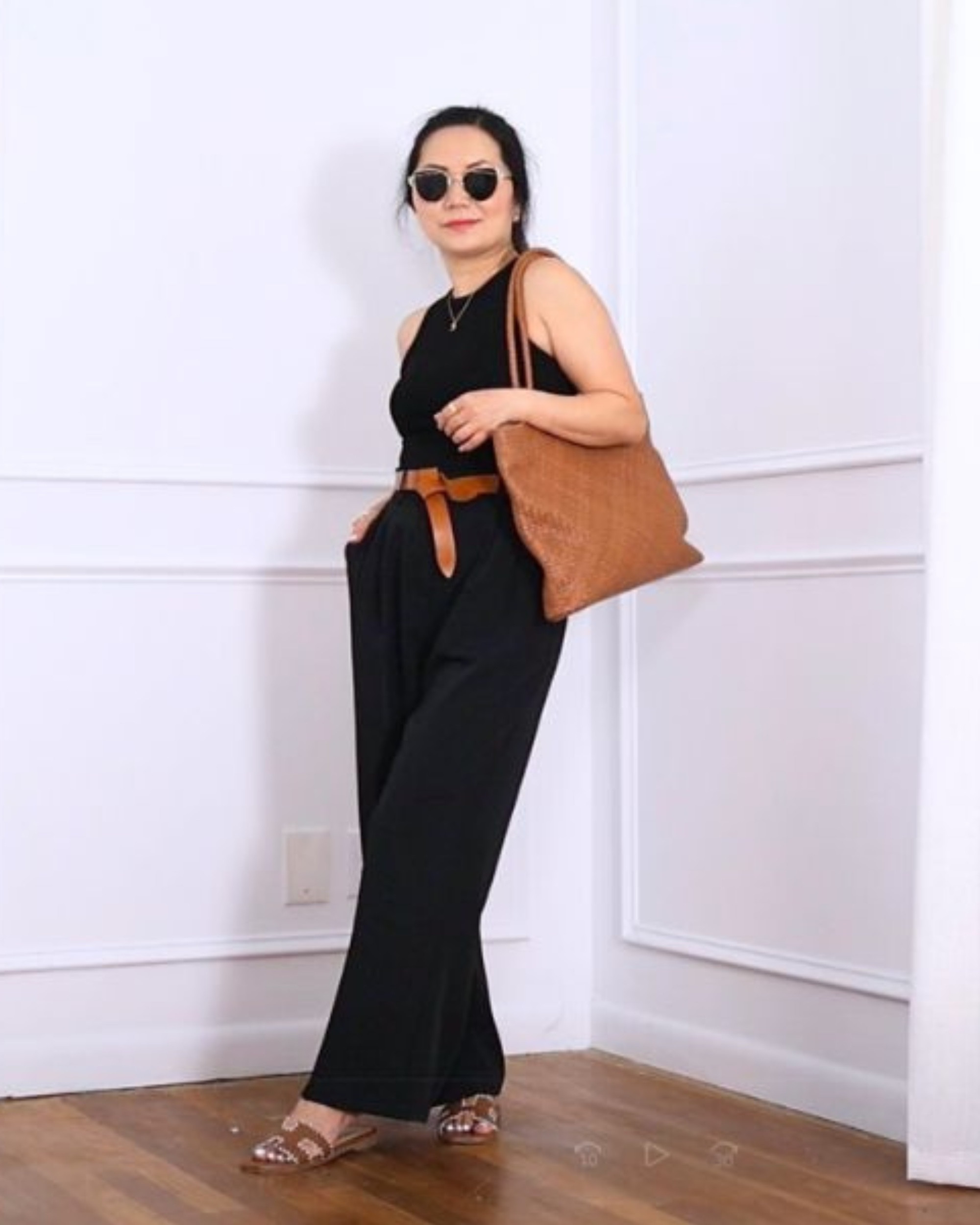 A relaxed and comfy look I’ve been reaching for lately. I’m 5’2 and wearing size S in both pieces. This Amazon wide leg pant fits just right! Paired it with a simple tank, a tote bag, and flat sandals for an easy petite-friendly outfit that works for errands, brunch, or anything in between.

#LTKStyleTip #LTKOver40 #LTKPetite