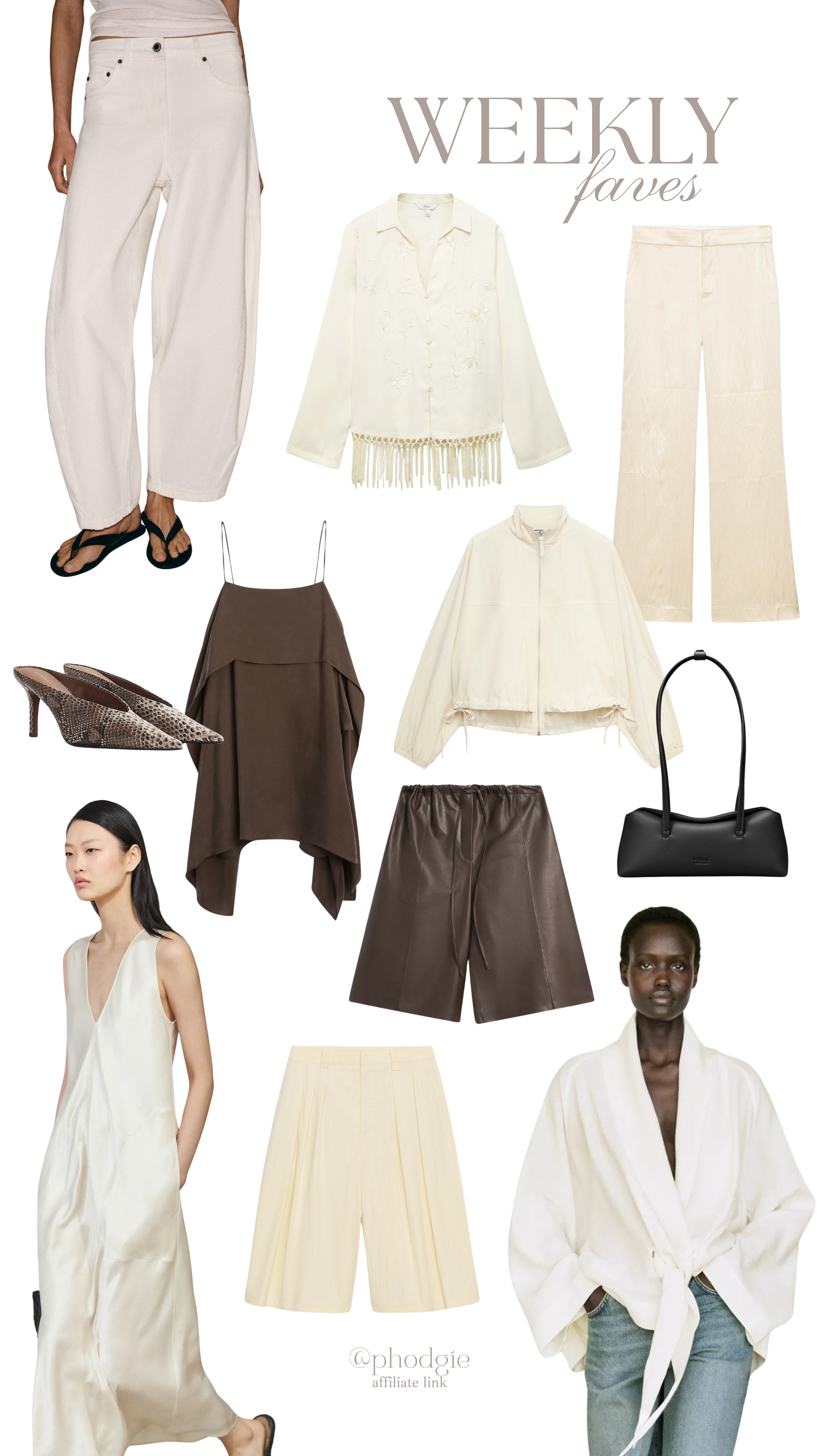 Weekly Faves 🤍

mini dress, bermuda shorts, leather shorts, wrap jacket, autumn jacket, fringe jacket, satin dress, midi dress, summer holiday outfits 

 #LTKautumn #LTKpartywear #LTKworkwear