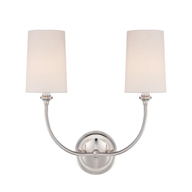 Minerville 2-Light Wall Armed Sconce | Wayfair North America