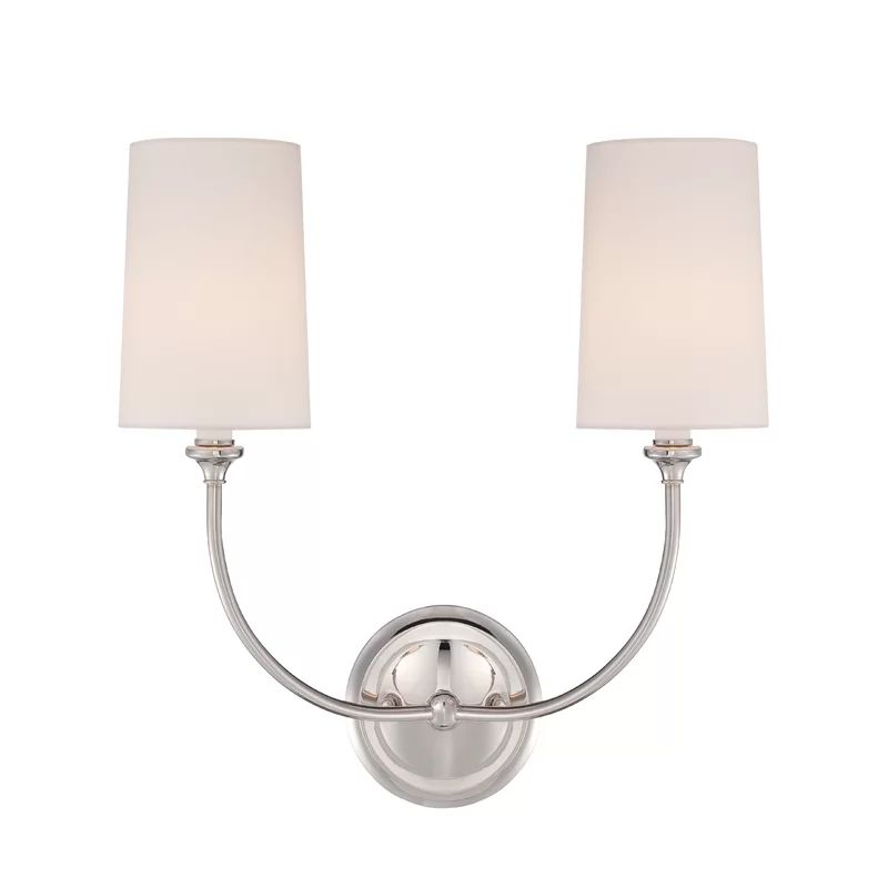 Minerville 2-Light Wall Armed Sconce | Wayfair North America