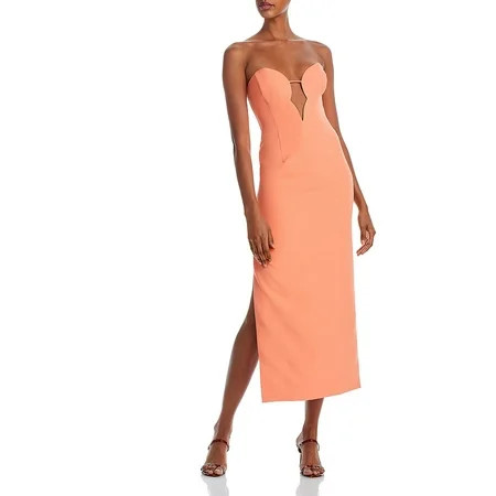 Bardot Womens Eleni Knit Cut-Out Midi Dress | Walmart (US)