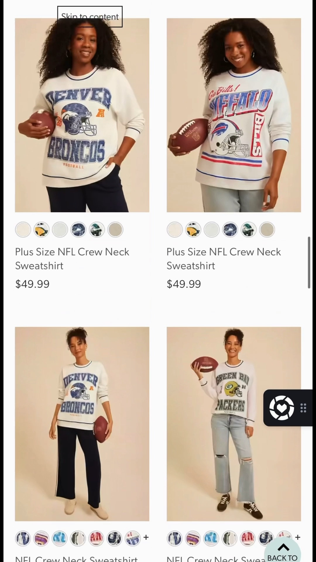 NFL pullovers and graphic tees in plus size and regular sizes for your favorite football team!! I am so excited about these, had to share!!! 👏🏼 


@Maurices #discovermaurices Game day, football Sundays, NFL team! Buffalo bills, Green Bay Packers, Pittsburgh Steelers, Kansas City Chiefs, and more!!

#LTKSeasonal #LTKSaleAlert #LTKPlusSize