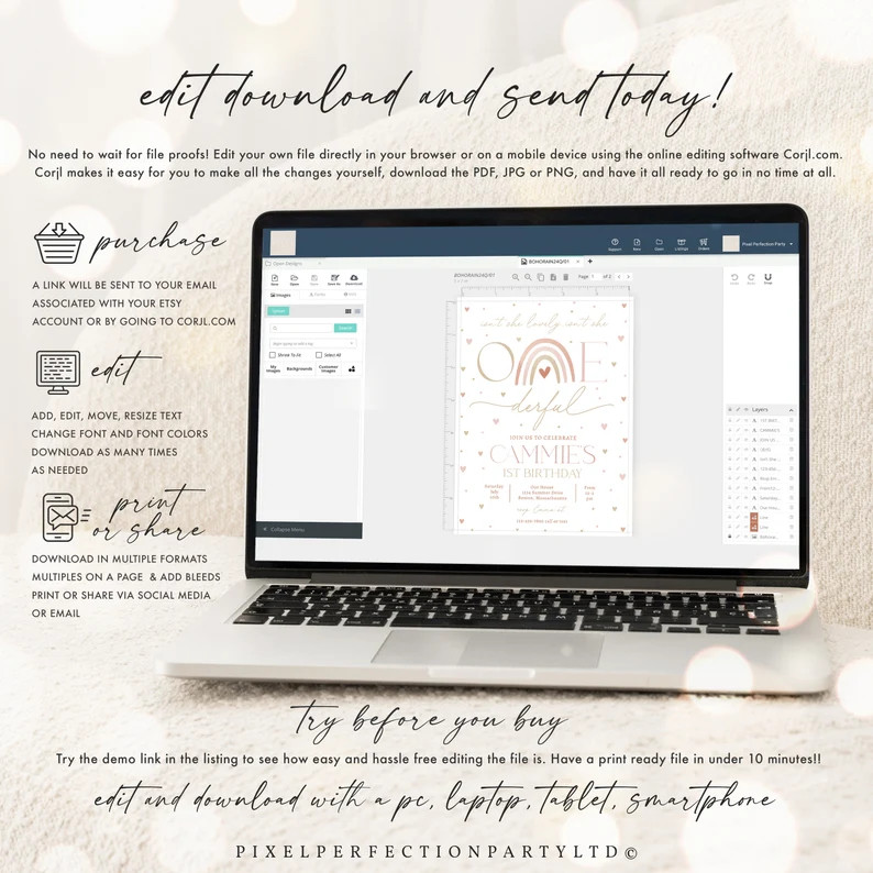 Editable Mermaid Birthday Party Favor Tag Oneder the Sea Two the Sea Under the Sea Mermaid Party ... | Etsy (US)