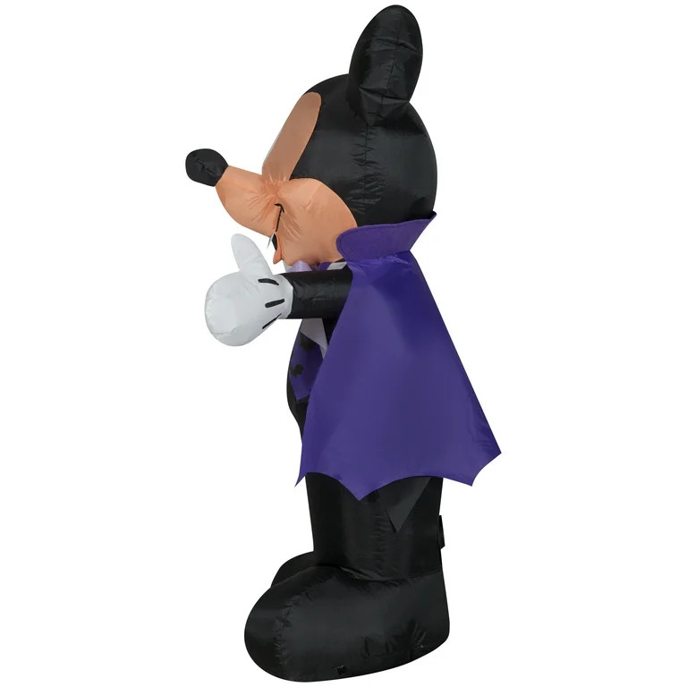Gemmy Airblown Inflatable Mickey in Vampire Costume Disney , 3.5 ft Tall, Multicolored | Walmart (US)