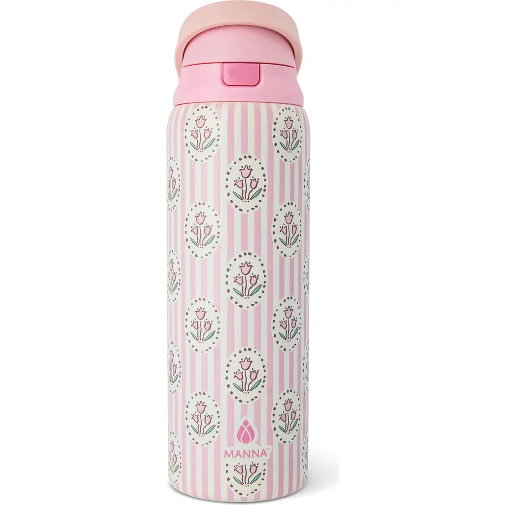 MANNA 32-Ounce Hydra Bottle in Pink Stripe at Nordstrom Rack | Nordstrom Rack