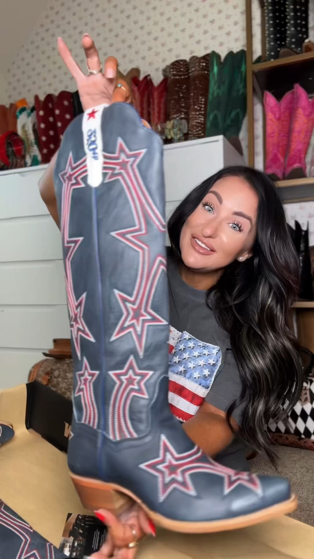 Limited Edition America 250 Dan Post Boots were added to the boot collection😍

#LTKU #LTKootd #LTKdayinmylife