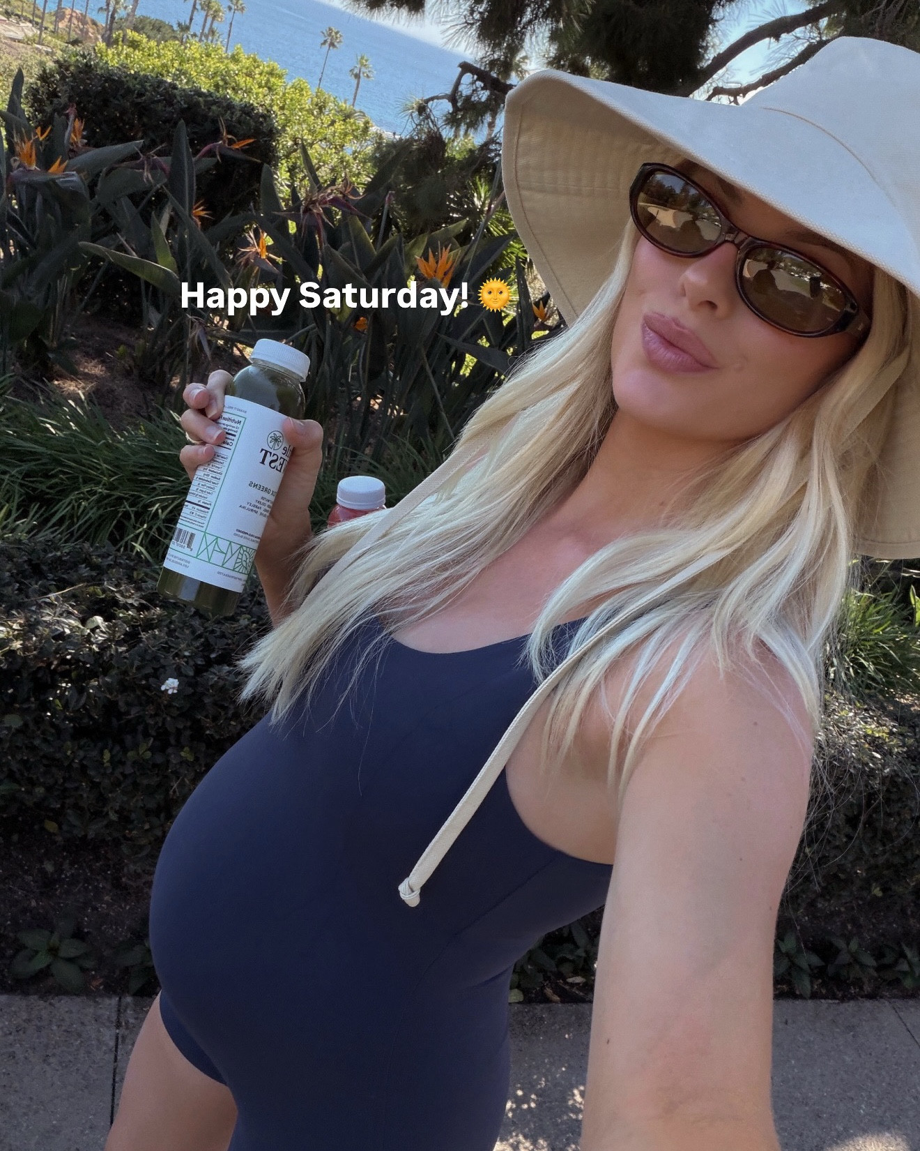 Medium in onesie- sized up one size for pregnancy (navy), true size in shoes 

Bump friendly outfit, maternity style, maternity outfit 



#LTKBump #LTKActive #LTKfitnessgoals #LTKdayinmylife #LTKTravel