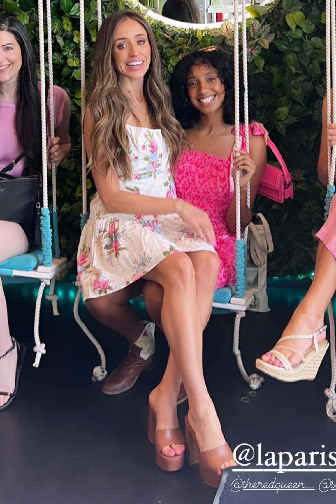 Summer outfit. Summer dress. Linen floral mini white dress. True to size. I wore this to a French bistro for my bachelorette weekend!

#LTKwedding #LTKFind #LTKstyletip