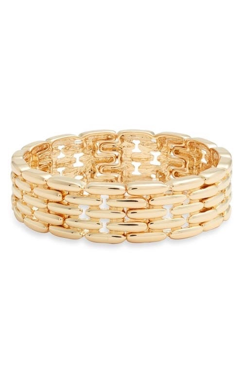 Fancy link stretch bracelet. This bracelet is cute and it fits a lot of arm sizes due to the stretch. #ad

#LTKBeauty