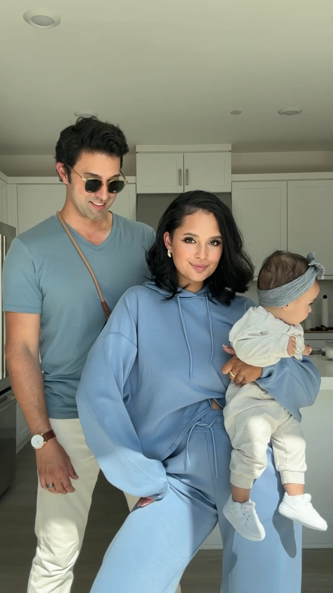 color coordinated casual family outfit 🤍

#LTKVideo #LTKfamily #LTKbaby