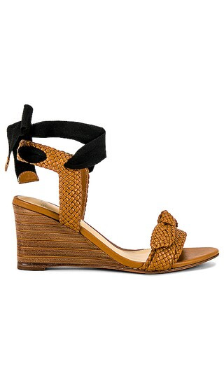 Clarita 75 Braided Espadrille in Sundial, Black Grossgrain & Natural | Revolve Clothing (Global)