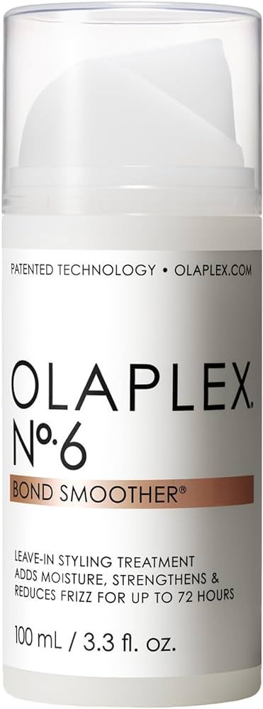 Olaplex No. 6 Bond Smoother, Leave-In Styling Hair Cream Treatment, Smooths, Conditions, & Streng... | Amazon (US)