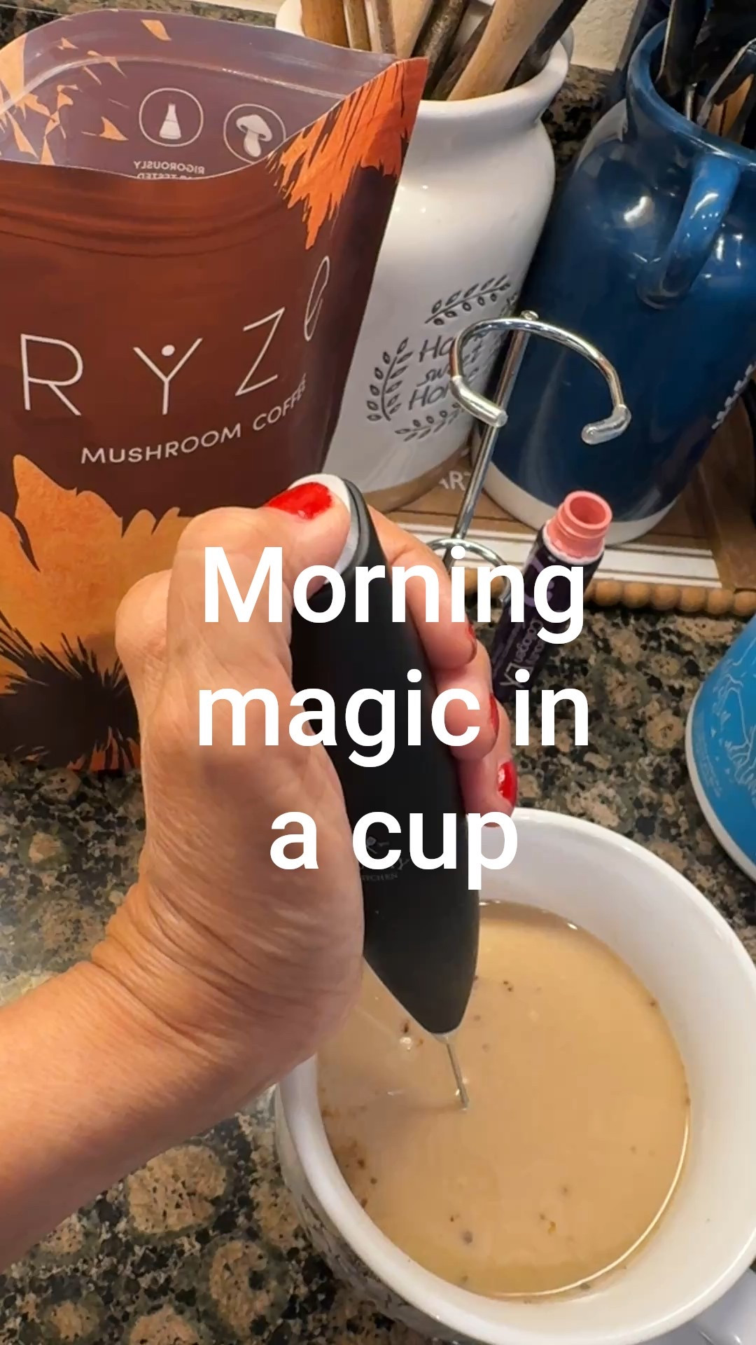 Staring my day with my favorite coffee, collagen + frothed milk= selfcare ritual I look forward to. Nourishing my glow from the inside out! 
#septuagenarianselfcare 

#LTKHome #LTKBeauty