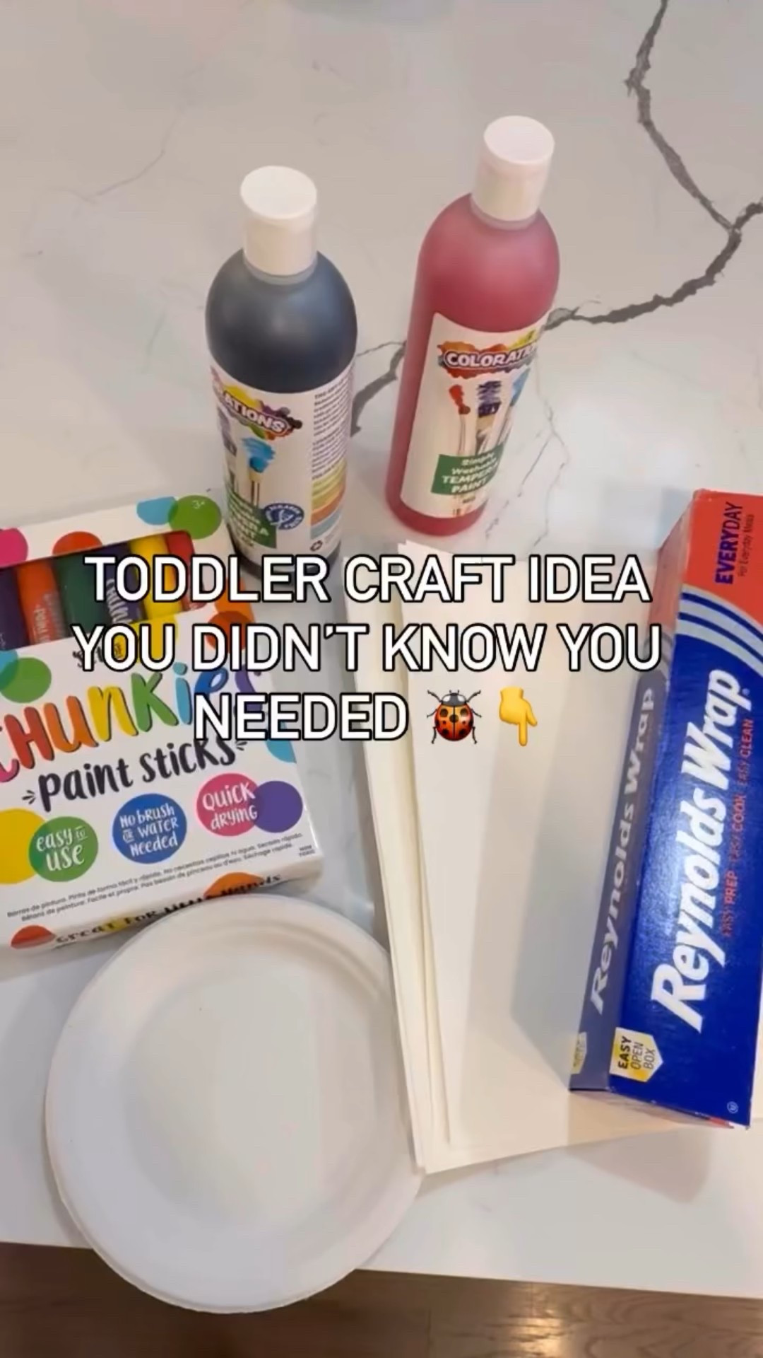 Tinfoil + paint = our new favorite bug craft 🐞🎨
This ladybug activity was quick to prep, full of sensory fun, and totally toddler-approved (even if our ladybugs weren’t perfect 😂).

Pro tip: Be generous with the paint for better ladybug bodies. 

And next time, I’d use black dot stickers for the spots… way less mess than dotting tiny circles 😅

💬 Comment “LADYBUG” if you want a quick supply list!

📌 Save this reel for your next rainy day or toddler craft moment

⭐ Follow @kenzs.kitchennn for real-life crafts, creative chaos, and messy memories

#LadybugCraft #TinfoilCraft #ToddlerCrafts #EasyToddlerActivities #CraftingWithKids #SensoryCraft #PreschoolFun #ToddlerLife #RealMomLife #MessyPlay #CreativeMom #CraftingWithToddlers  #MomContentCreator #StayAtHomeMomLife #ParentingInTheWild #ToddlerApproved #MomsOfInstagram #MontessoriAtHome #PlayBasedLearning #creativeplay #playbasedlearning #MomsWhoCreate

#LTKFamily #LTKKids #LTKSeasonal