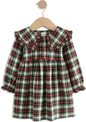 NEXT Kids' Check Collared Cotton Dress | Nordstrom | Nordstrom