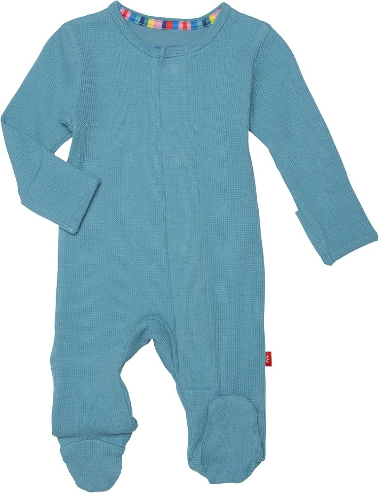 Magnetic Me Boys Modal Magnetic Baby Footie Pajamas | Silky Soft Modal Fabric | Baby Sleepers Ava... | Amazon (US)