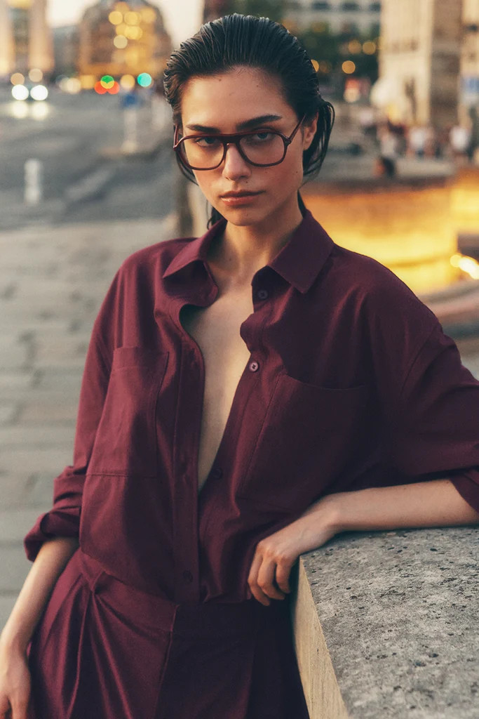 Dreamscape Button Down Long Sleeve | Alo Yoga