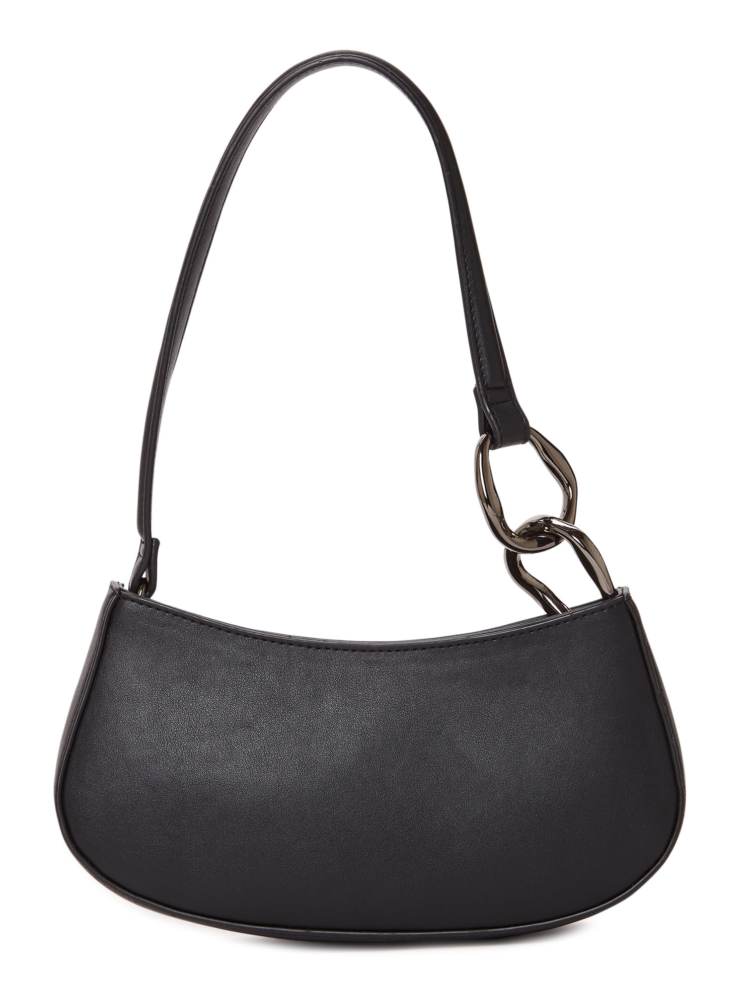 No Boundaries Women's Contemporary Handbag Black - Walmart.com | Walmart (US)