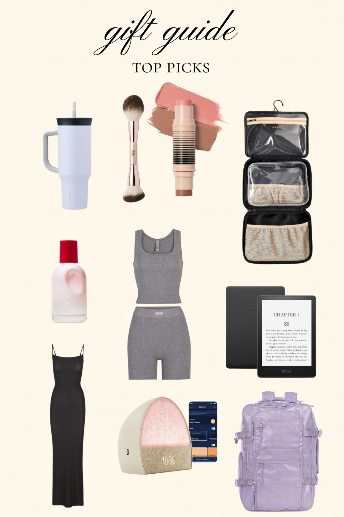 2023 gift guide - top picks! some of my most* favorite items I own that I get the most use out of & have repurchased several times + 2 things on my wishlist (beis hanging cosmetic case + calpak duffle laptop bag)

#LTKGiftGuide #LTKCyberWeek #LTKHoliday