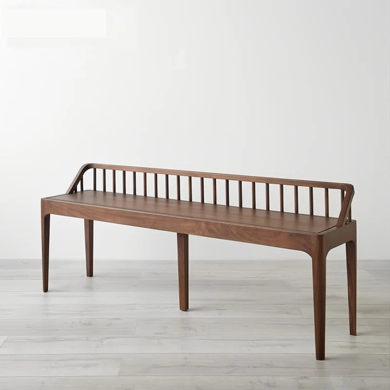 Solid wood bench Bed end bench Solid wood bench | Wayfair North America