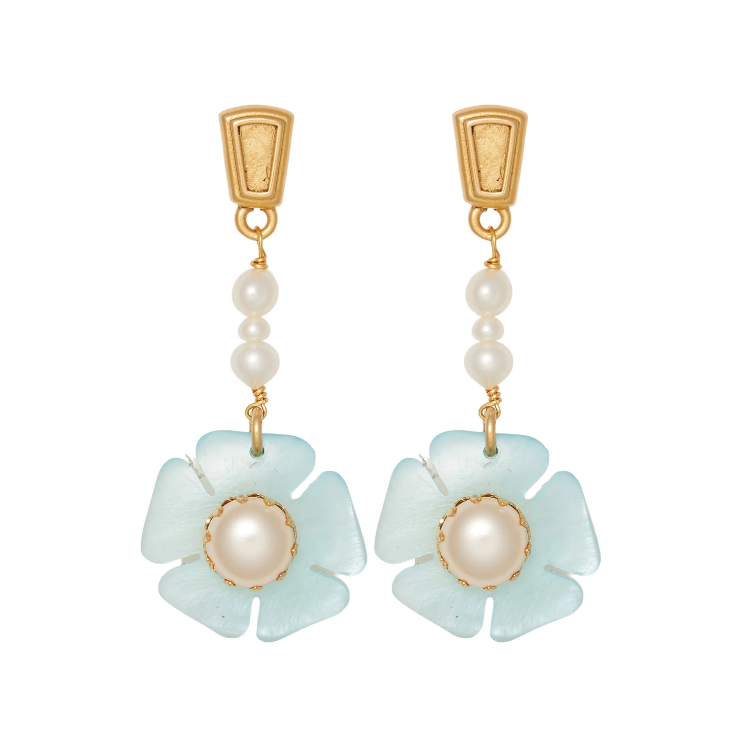 Magnolia Earrings | Brinker & Eliza