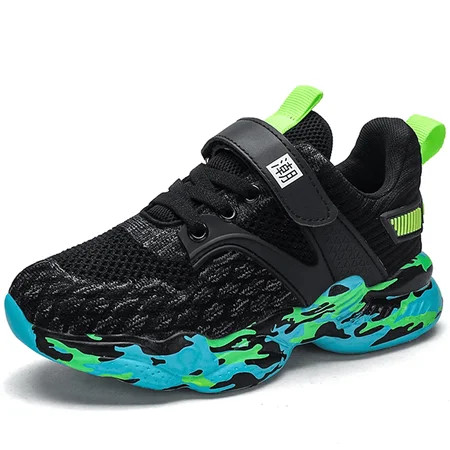 HOBIBEAR Boys Sneakers Kids Running Lightweight Breathable Sport Tennis Shoes（Toddles/Little Kids/Big Kids） | Walmart (US)