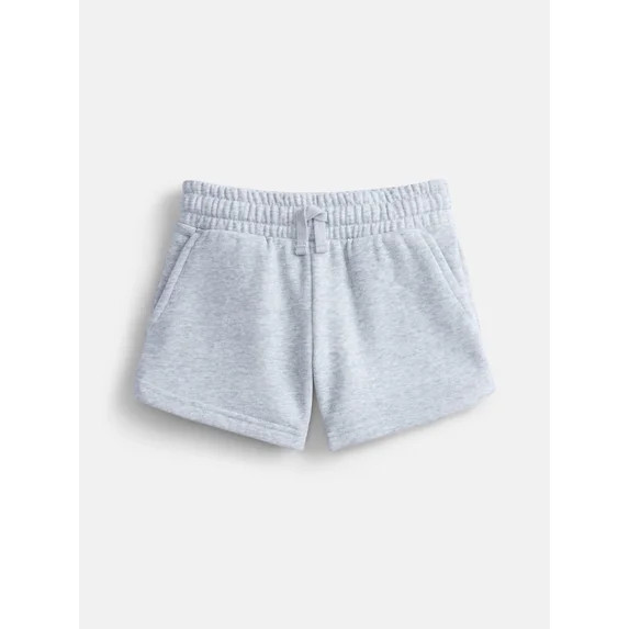 Athletic Works Girl's Active Fleece Shorts, Sizes 4-18 | Walmart (US)