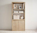 Click for more info about Folsom Open Bookcase with Doors