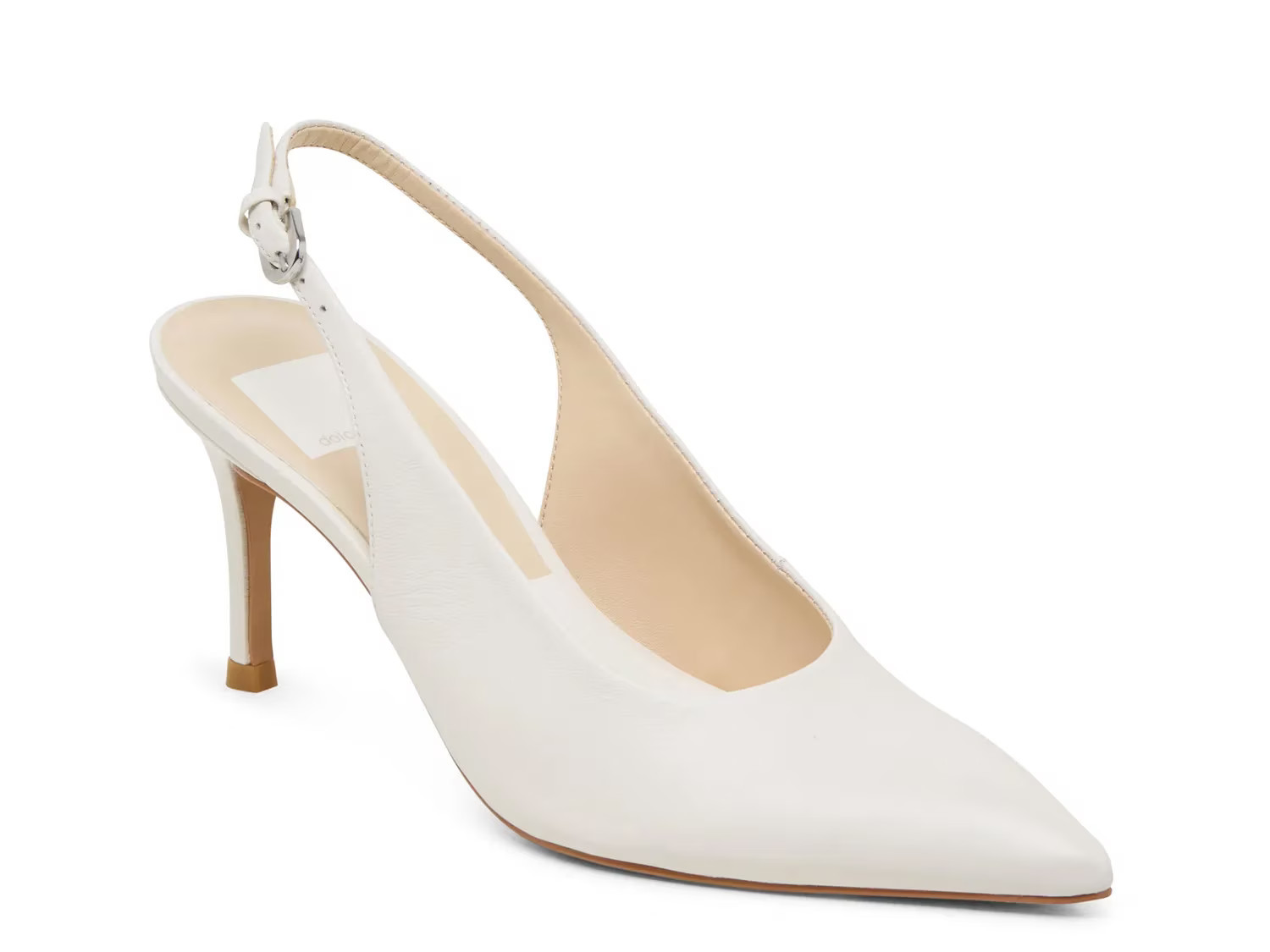 Dolce Vita Elasi Pump | Women's | White | Size 7.5 | Pumps | Slingback | DSW