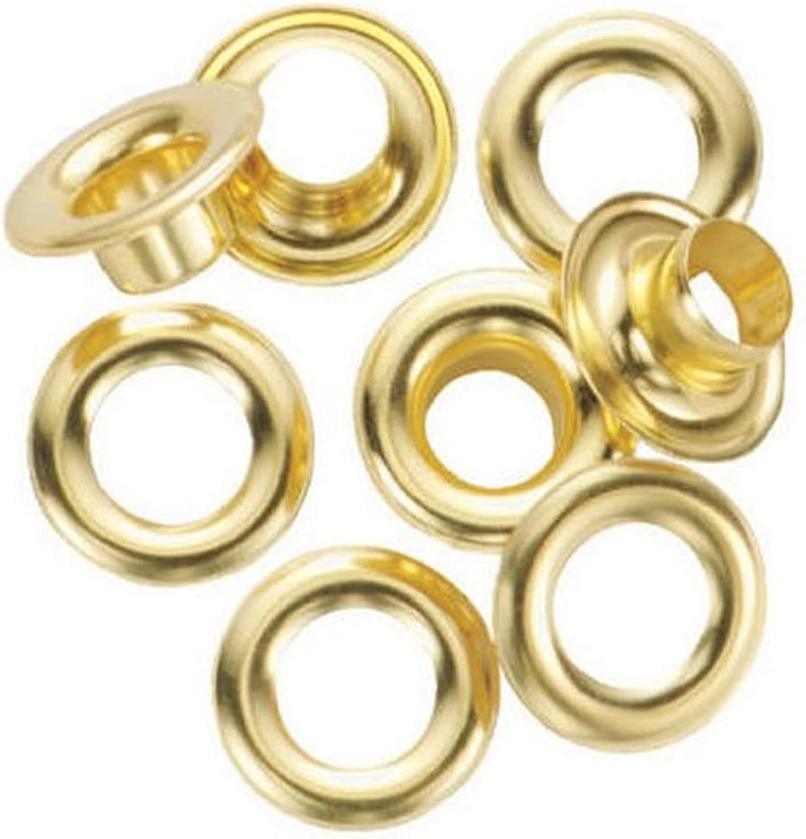 General Tools 1261-2 Rustproof Solid Brass, 3/8-Inch 3/8" Grommet Refill, 24 Sets | Amazon (US)