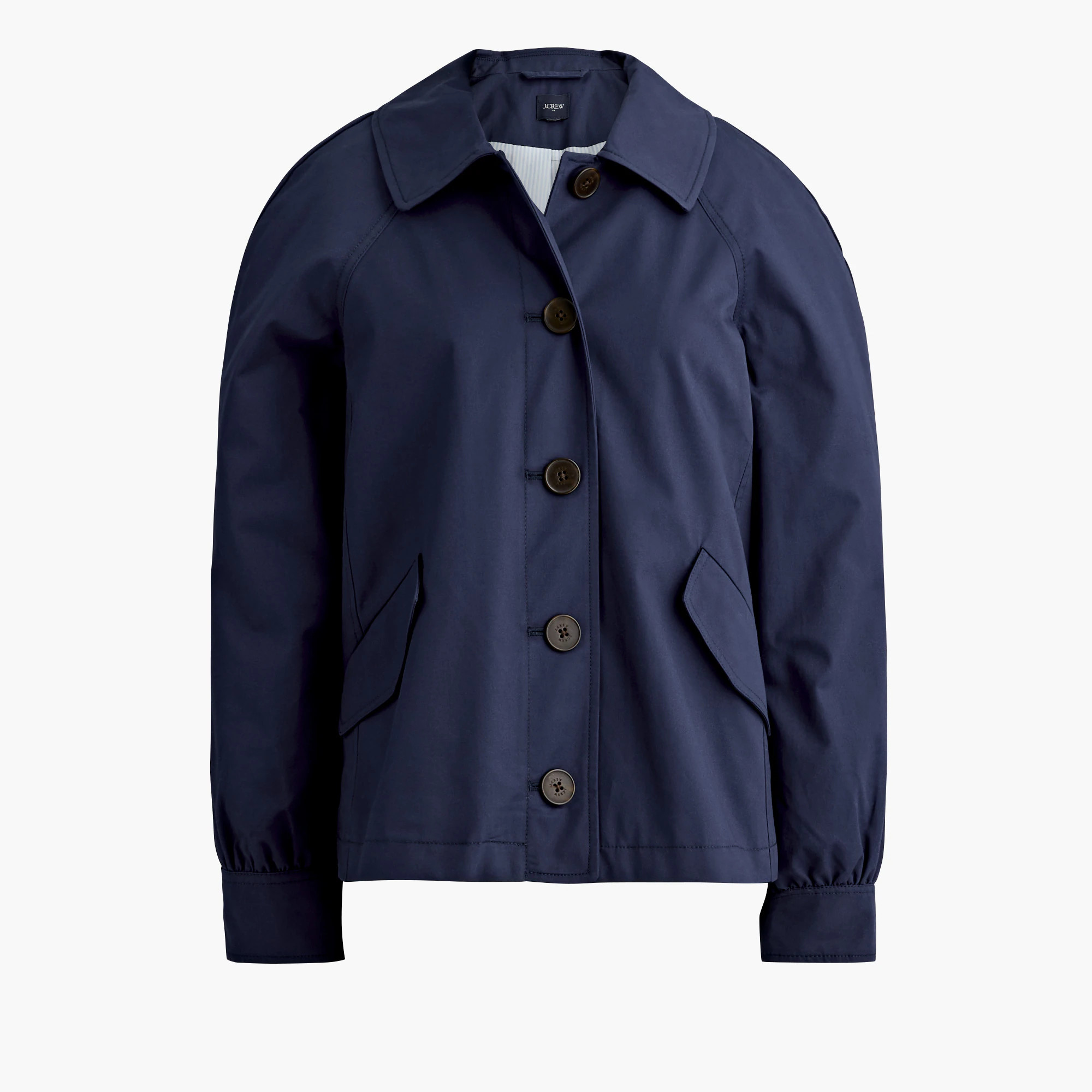 Short utility trench jacket | J.Crew Factory