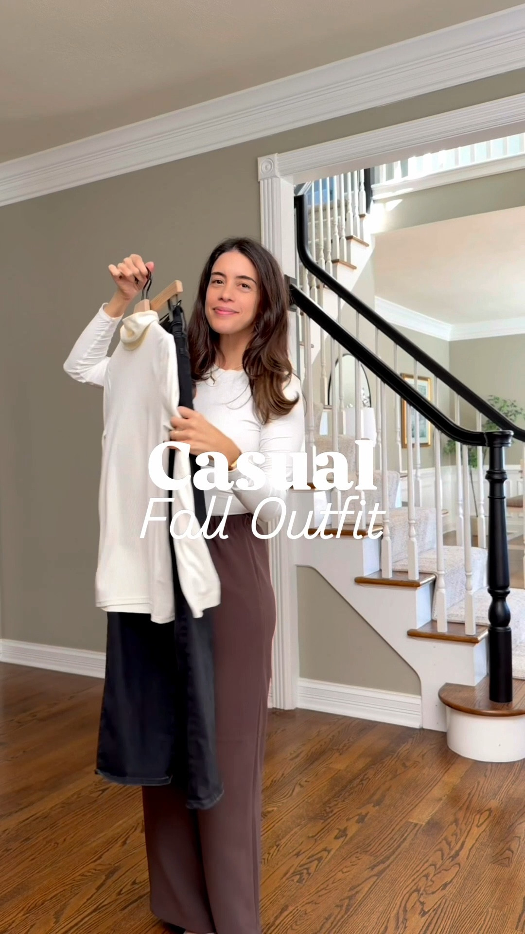 One base, three Fall outfits. Easy, chic, and mom-approved 🤎 🍂
White long sleeve top size medium (I always size up one on these) jeans are tts 

#LTKFindsUnder100 #LTKSeasonal #LTKFindsUnder50