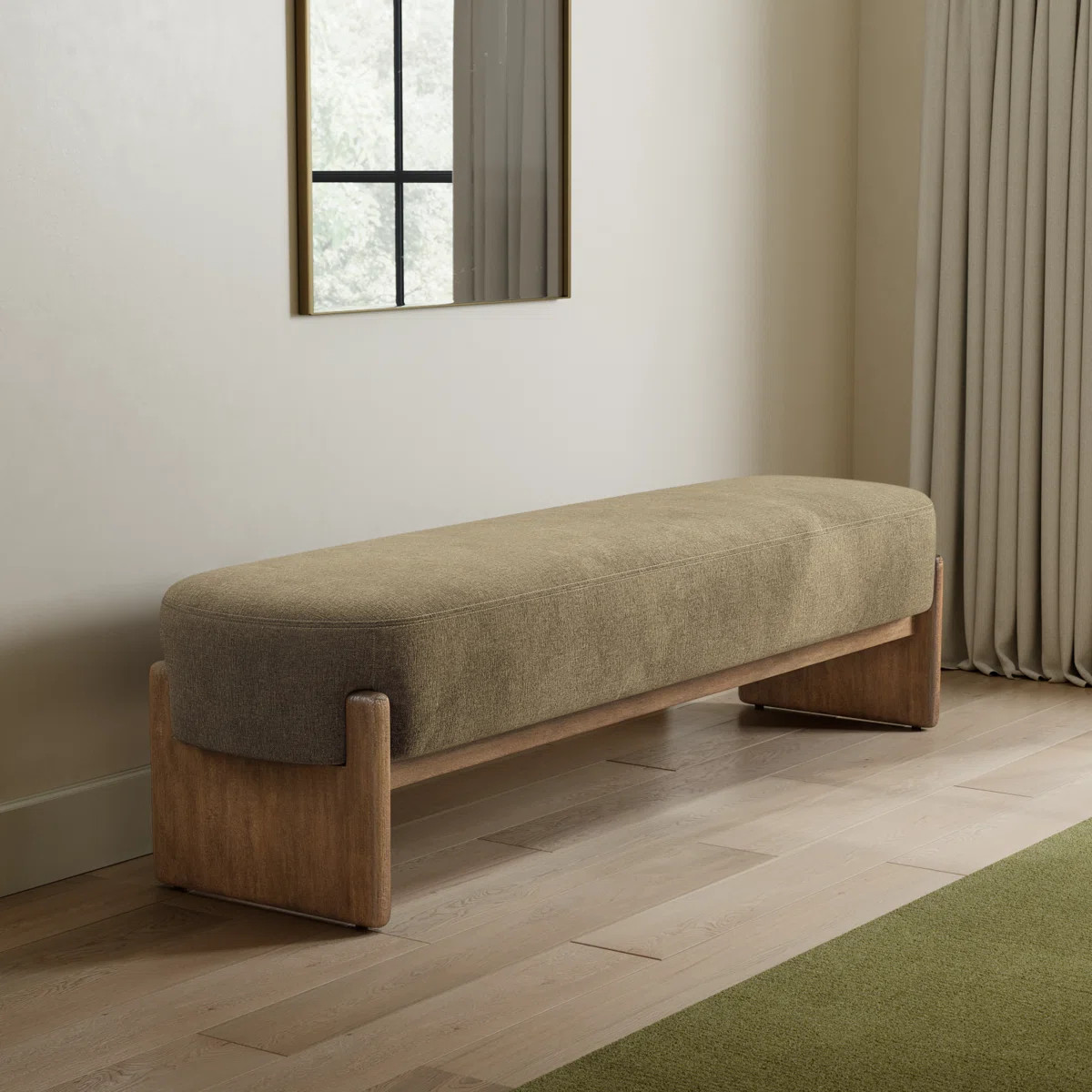 Gusman Luxardo Upholstered Bench | Wayfair North America