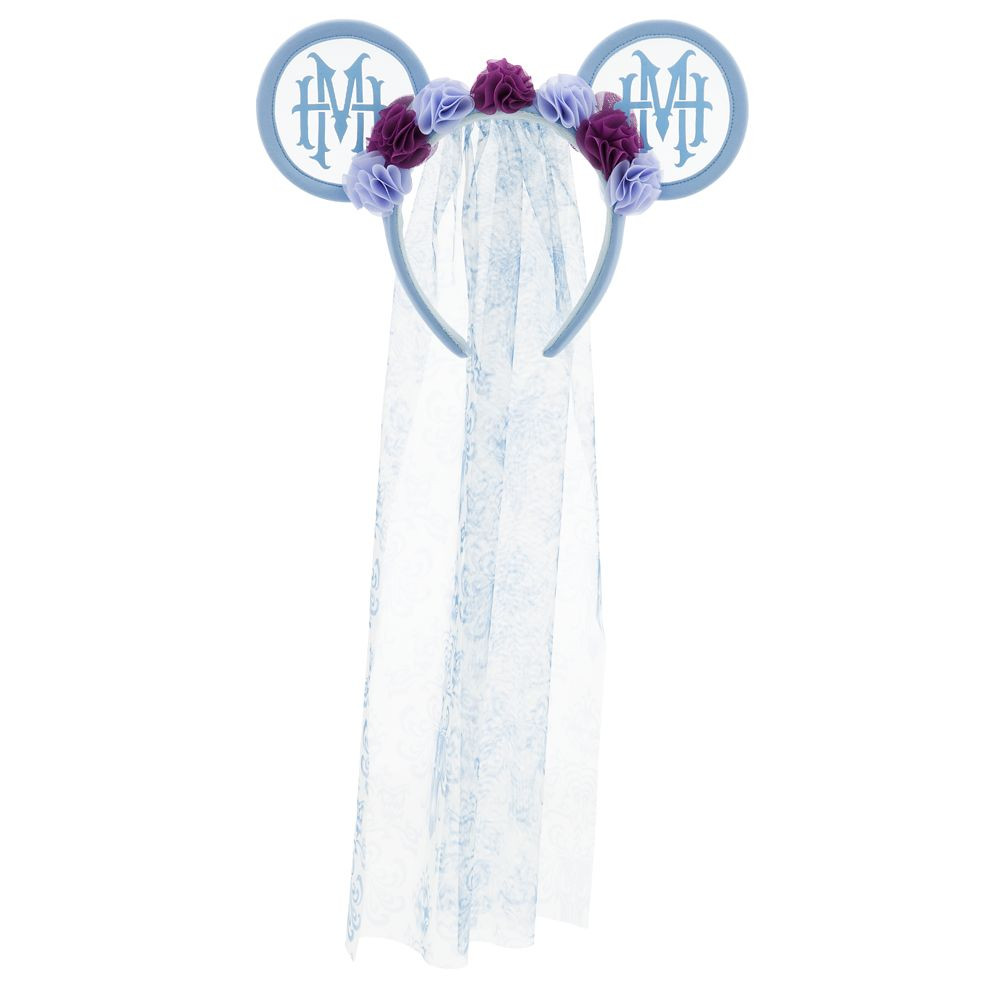 The Haunted Mansion Bride Veil Ear Headband for Adults | Disney Store