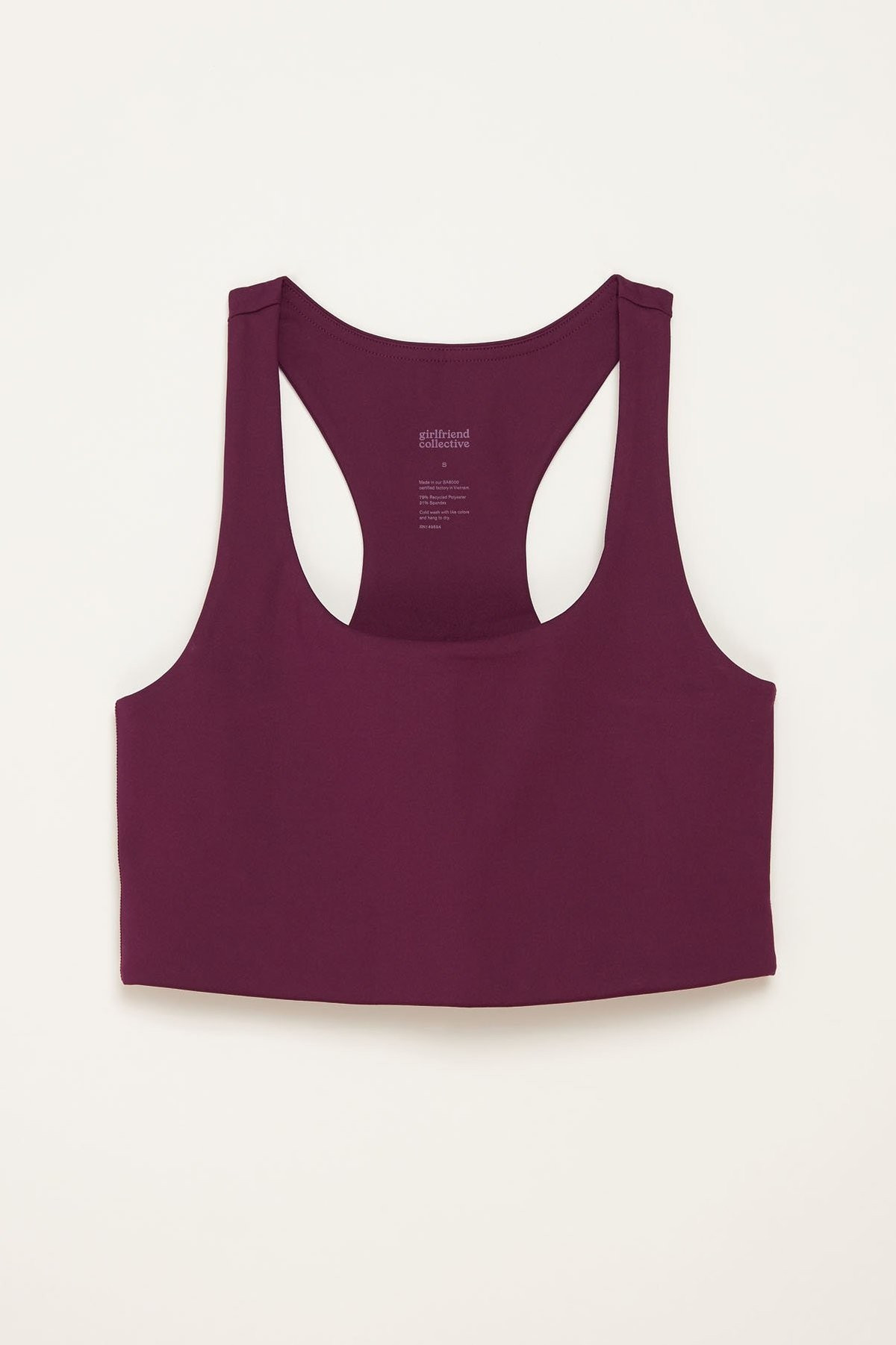 Plum Paloma Bra | Girlfriend Collective