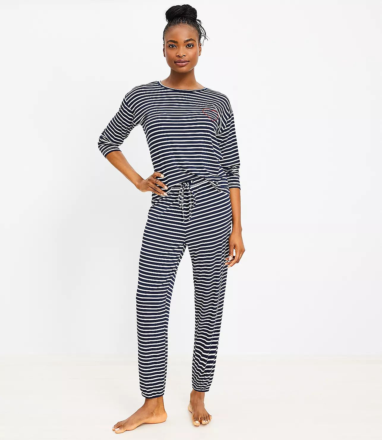 Striped Pajama Set | LOFT