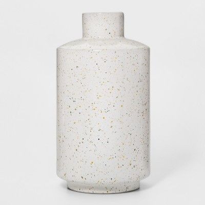 Vase Speckled Glaze - White - Project 62™ | Target