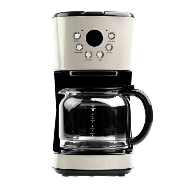 HADEN Modern 12-Cup Programmable Coffee Maker With Strength Controls | Wayfair North America