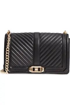 'Chevron Quilted Love' Crossbody Bag | Nordstrom