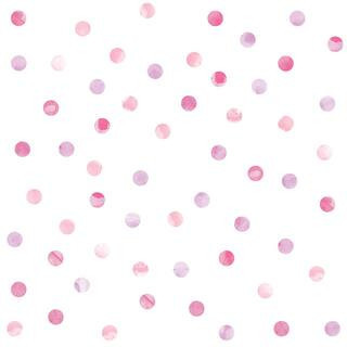 WallPops Watercolor Dots Wall Art Kit in Pink/Purple | 34.5 x 19.5" | Michaels® | Michaels Stores