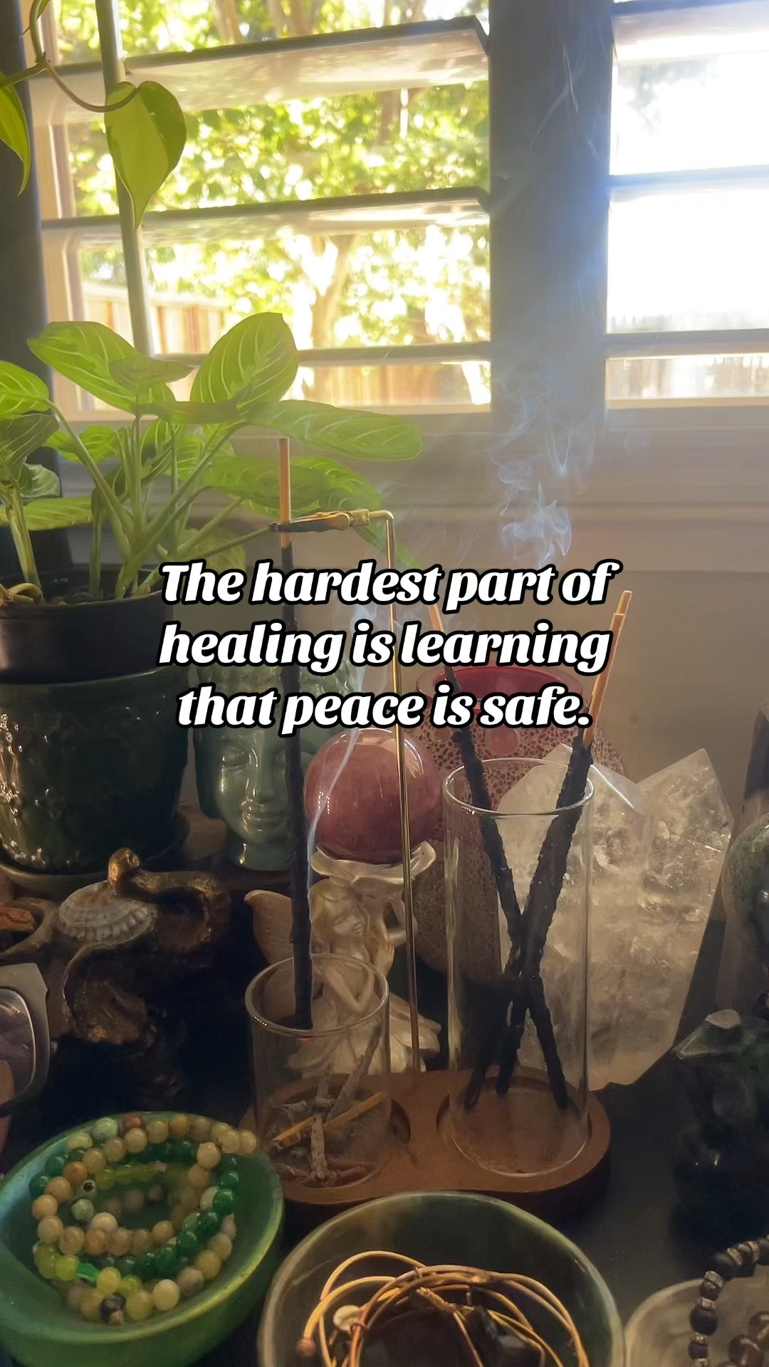 Healing isn't always loud.
Sometimes it's a journal, a quiet room, and a moment to release what no longer belongs to you.

For women rebuilding after abuse, peace can feel unfamiliar at first. But every moment spent choosing yourself is part of coming home.

#DomesticViolenceAwareness #HealingJourney #SurvivorStrong #TraumaRecovery #WomenHealing

#LTKOver40 #LTKselfcare #LTKmorningroutine