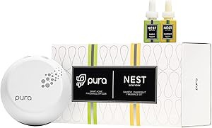 NEST New York x Pura 3 Smart Fragrance Diffuser Set, Bamboo & Grapefruit - Includes 1 of Each - U... | Amazon (US)