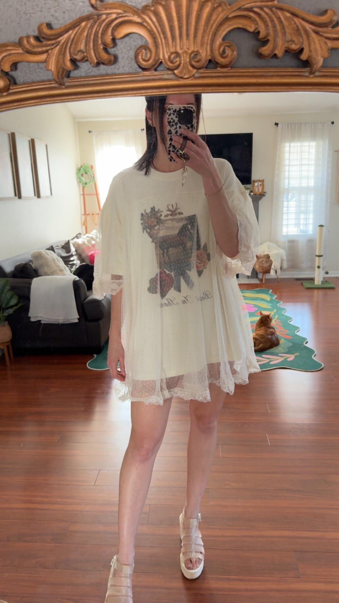 Urban outfitters 
Lace
T-shirt
Dress

#LTKSeasonal #LTKSpringSale #LTKootd