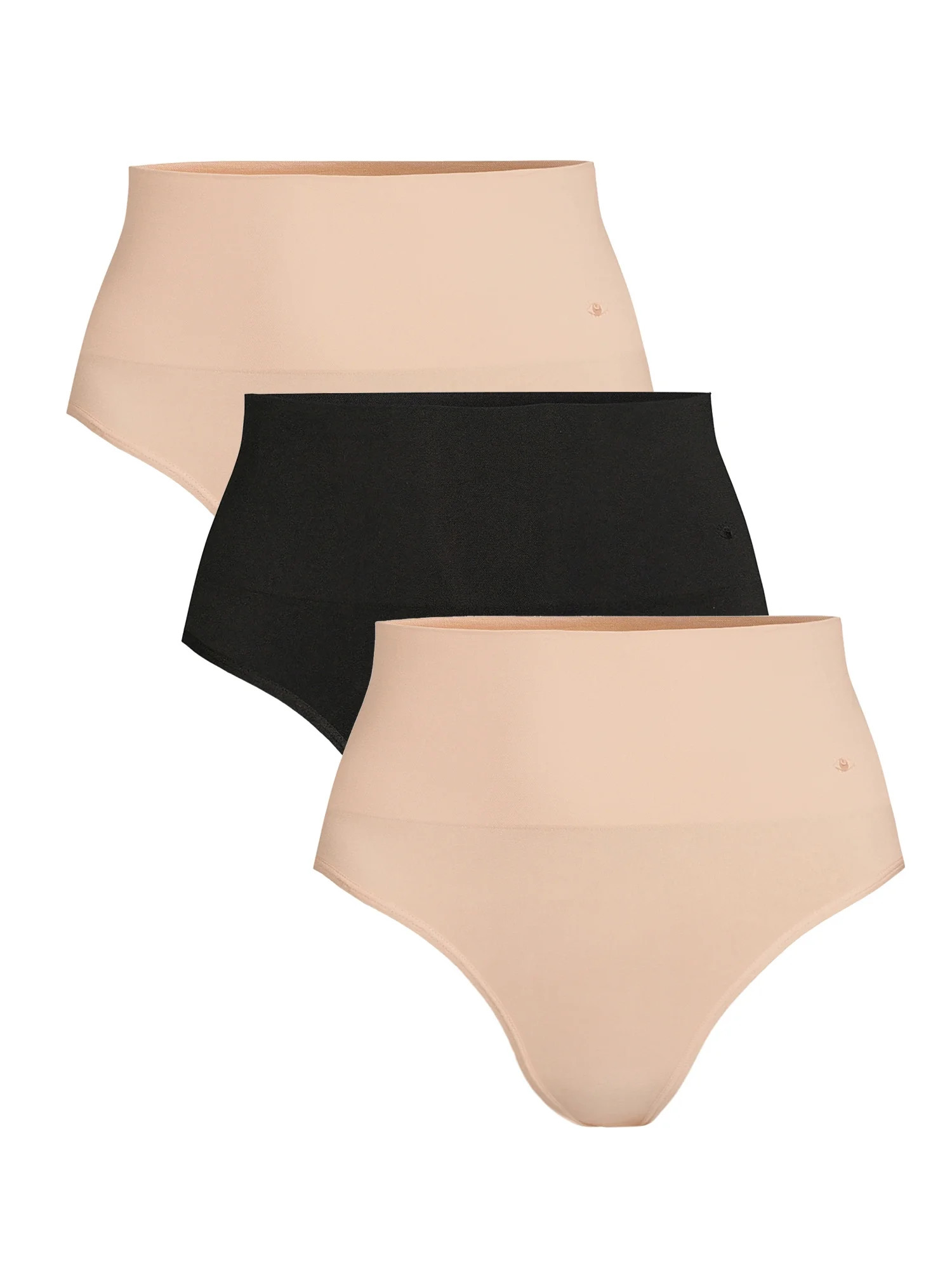 Sofia Intimates by Sofia Vergara Women's Seamless Thong Panties, 3-Pack - Walmart.com | Walmart (US)