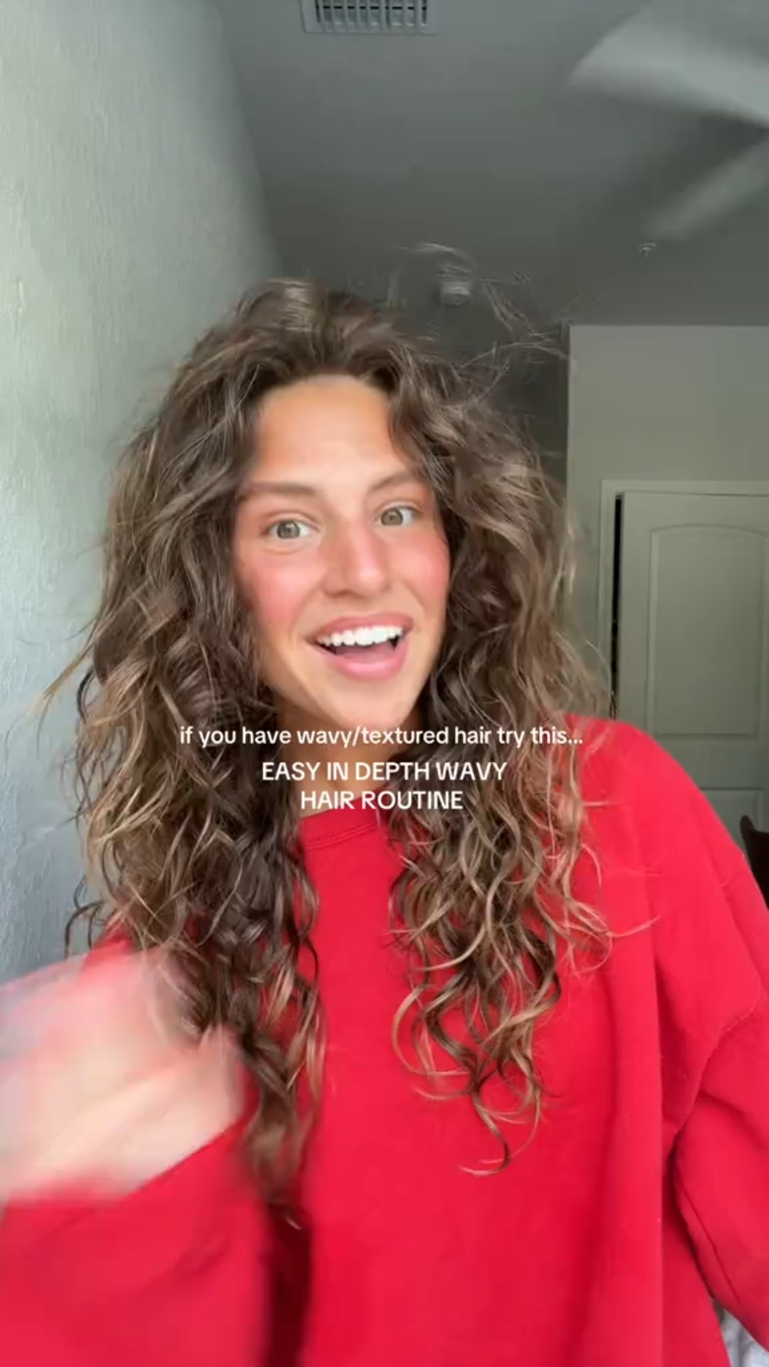 SIMPLE WAVY HAIR ROUTINE & ALL MY FAV PRODUCTS 💖💖