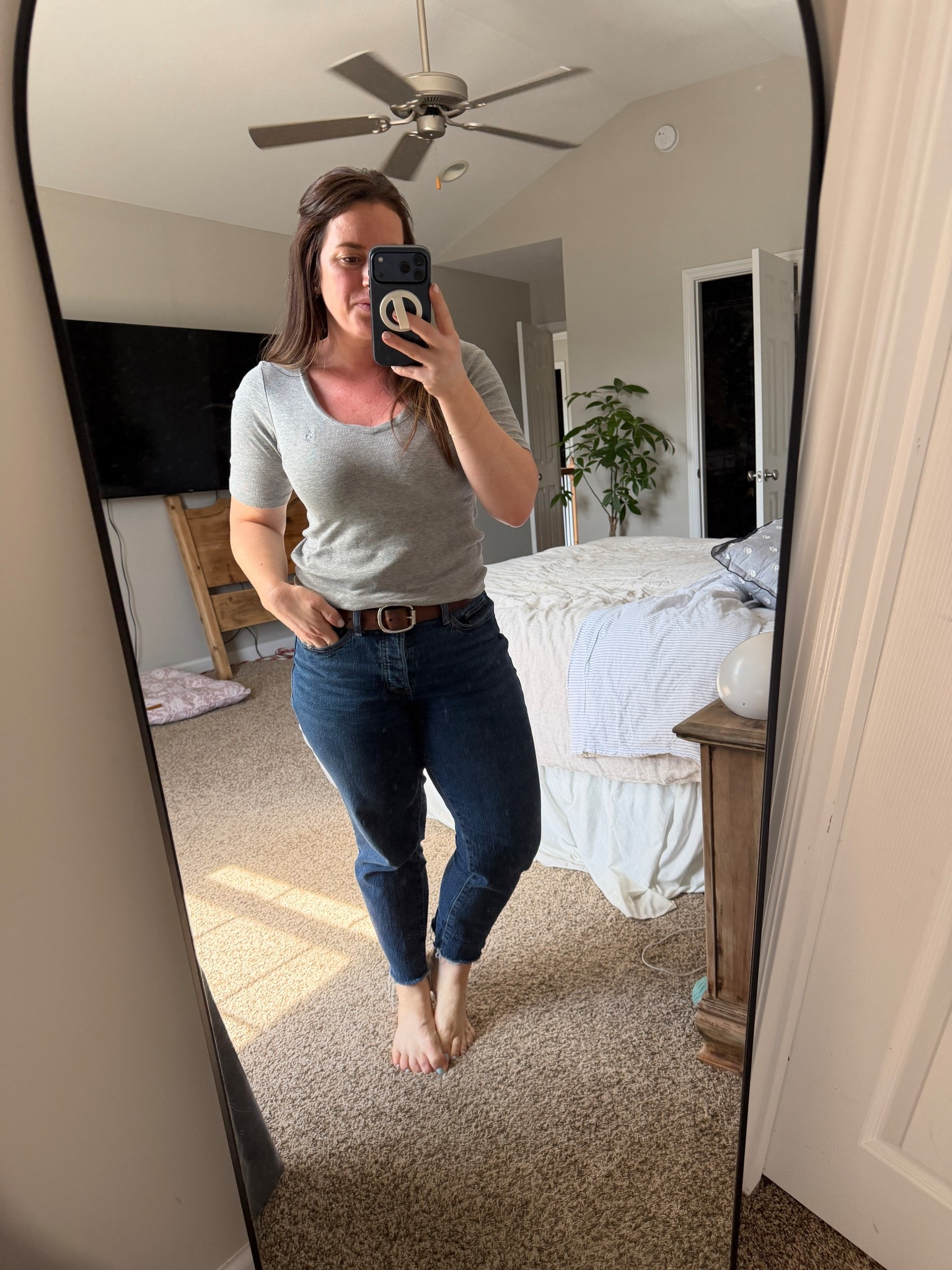 These have quickly become my go to pair of jeans and they are currently 50% off

Plus they come in petite sizes which is so helpful for us shorties 