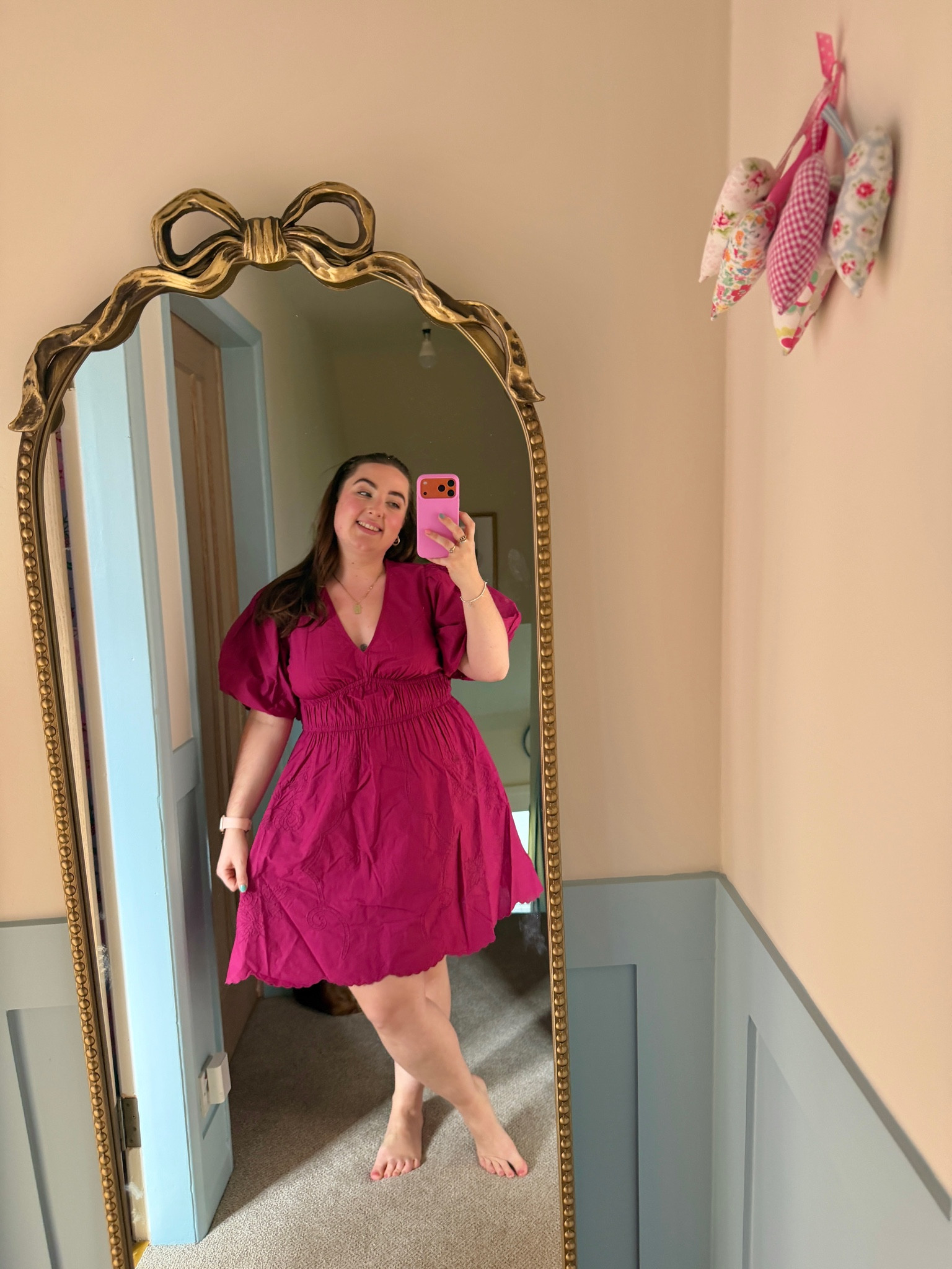 Pink summer dress💗🎀✨ wearing a size 14

#LTKpetite #LTKmidsize #LTKuk