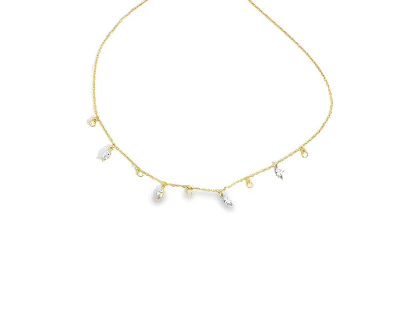 Teardrop Crystal Necklace | Shop Alexandra Madison