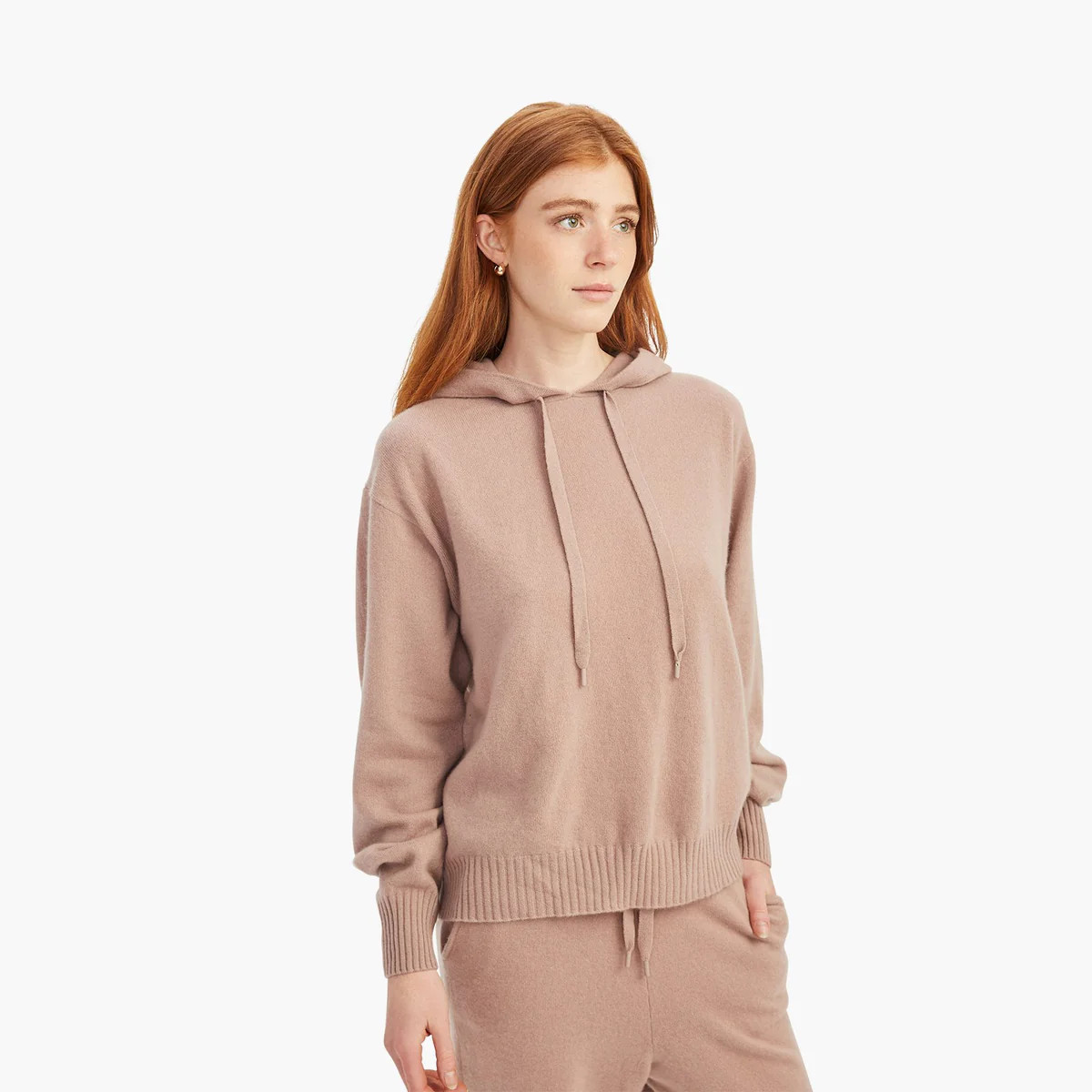 Cashmere Balloon Sleeve Hoodie | NAADAM