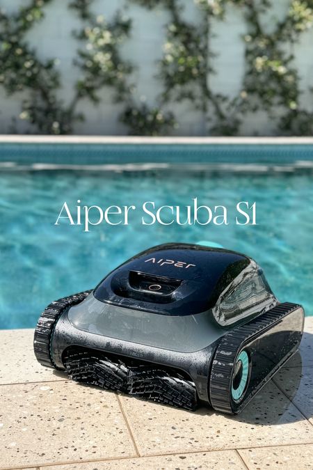 USE CODE: CHRISSYOFF for 10% off 

Summer is coming, are you & your pool ready?
No? Well the Aiper Scuba S1 cordless pool vacuum has you covered! 

One of our biggest pool maintenance issues is the dirt accumulation on the walls & floor. The caterpillar treads on the Scuba S1 help maintain excellent traction to the walls for optimal cleaning. 

There are 4 different cleaning modes to pick from. Auto (cleans the wall & floor),floor only, wall only & Eco. Eco will run 3 times per charge, run every 48 hours for up to 45 minutes per session. This is perfect for when you’re away from home. Other features that I like are the battery life (150 min.) & the large capacity skimmer basket.

✨Comment SCUBA S1 for the link! 
•Also linked in my Amazon Storefront 

#aiper
#ScubaS1
#AiperScubaS1
#aiperscubaseries
#Bringvacationhome
#AutomatedPoolCleaner


#LTKHome #LTKSaleAlert #LTKStyleTip
